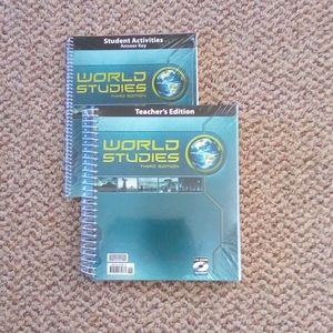 BJU press world studies teacher books